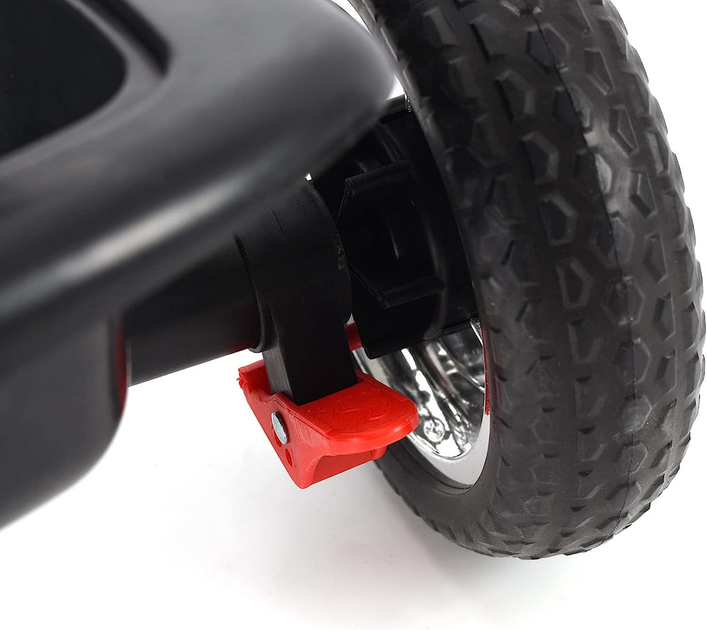 Tricycle Évolutif 4 Modes avec Pare-Soleil – Poignée Réglable, Sonnette, Panier, 1-5 Ans | TrioNest™