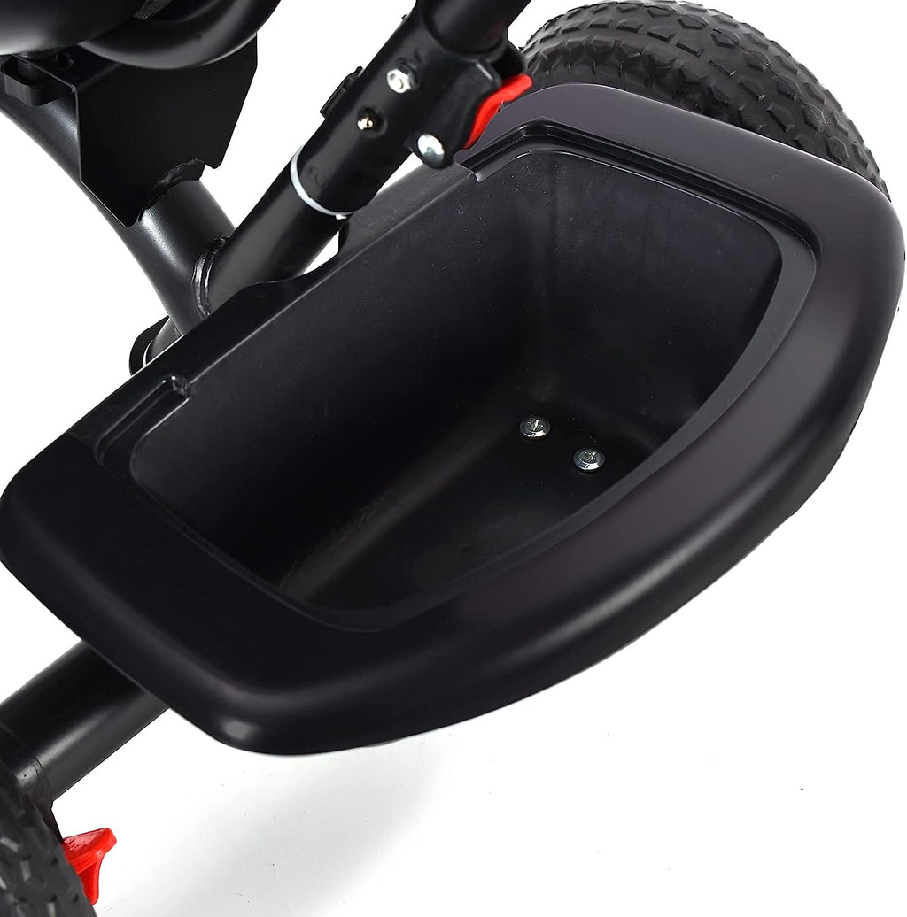 Tricycle Évolutif 4 Modes avec Pare-Soleil – Poignée Réglable, Sonnette, Panier, 1-5 Ans | TrioNest™