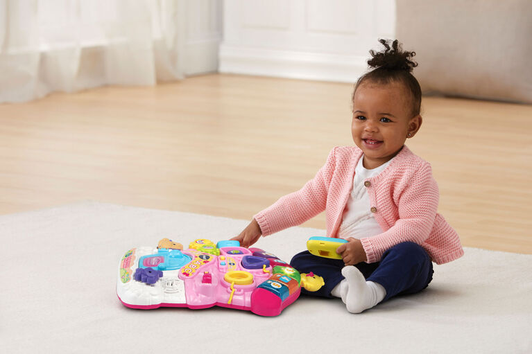 Trotteur Pousse Pousse Bébé 2 en 1 – Tableau Éveil, Piano, +100 Chansons, Premiers Pas Sécurisés | TrioNest™