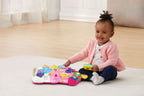 Trotteur Pousse Pousse Bébé 2 en 1 – Tableau Éveil, Piano, +100 Chansons, Premiers Pas Sécurisés | TrioNest™