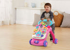 Trotteur Pousse Pousse Bébé 2 en 1 – Tableau Éveil, Piano, +100 Chansons, Premiers Pas Sécurisés | TrioNest™