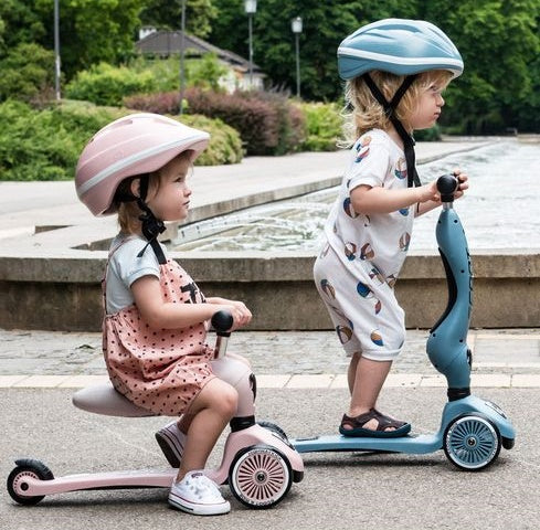 Tretroller klappbar für Kinder