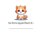 Malbuch PDF Kinder 33 Tiere Zweisprachig Französisch-Englisch – TrioNest™