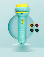 Projecteur Lampe de Poche Enfants – 4 Roues, 32 Images Animaux, Focale Réglable, Économique | TrioNest™
