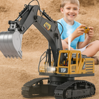 Camion Télécommandé Chantier TrioNest™ BUILDMASTER™ | 4WD, LED, Portée 50m, Certifié CE | 4 Modèles