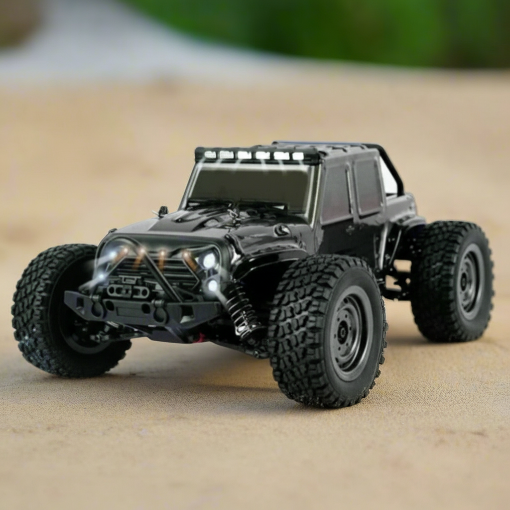 Voiture de Course Télécommandée TrioNest™ RACERINO™ | Tout-Terrain, Amortisseurs, 50-80 km/h | 5 Coloris