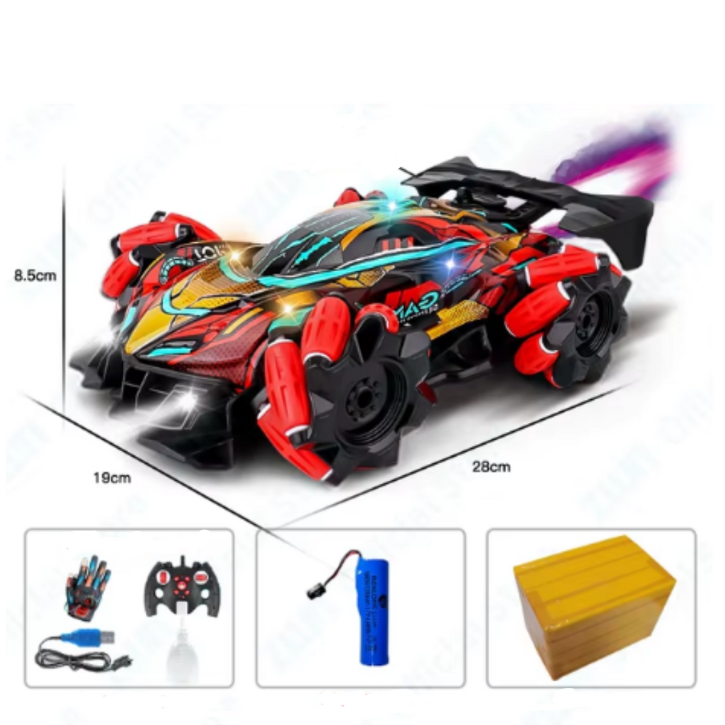 Pack Course à l'Aventure SPINMAX Voiture Téléguidée + CARLOOP Circuit – TrioNest™