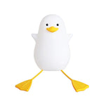 Veilleuse Mouette Silicone Bébé – Lumière Douce, Arrêt Auto 20 min, Support Téléphone | TrioNest™