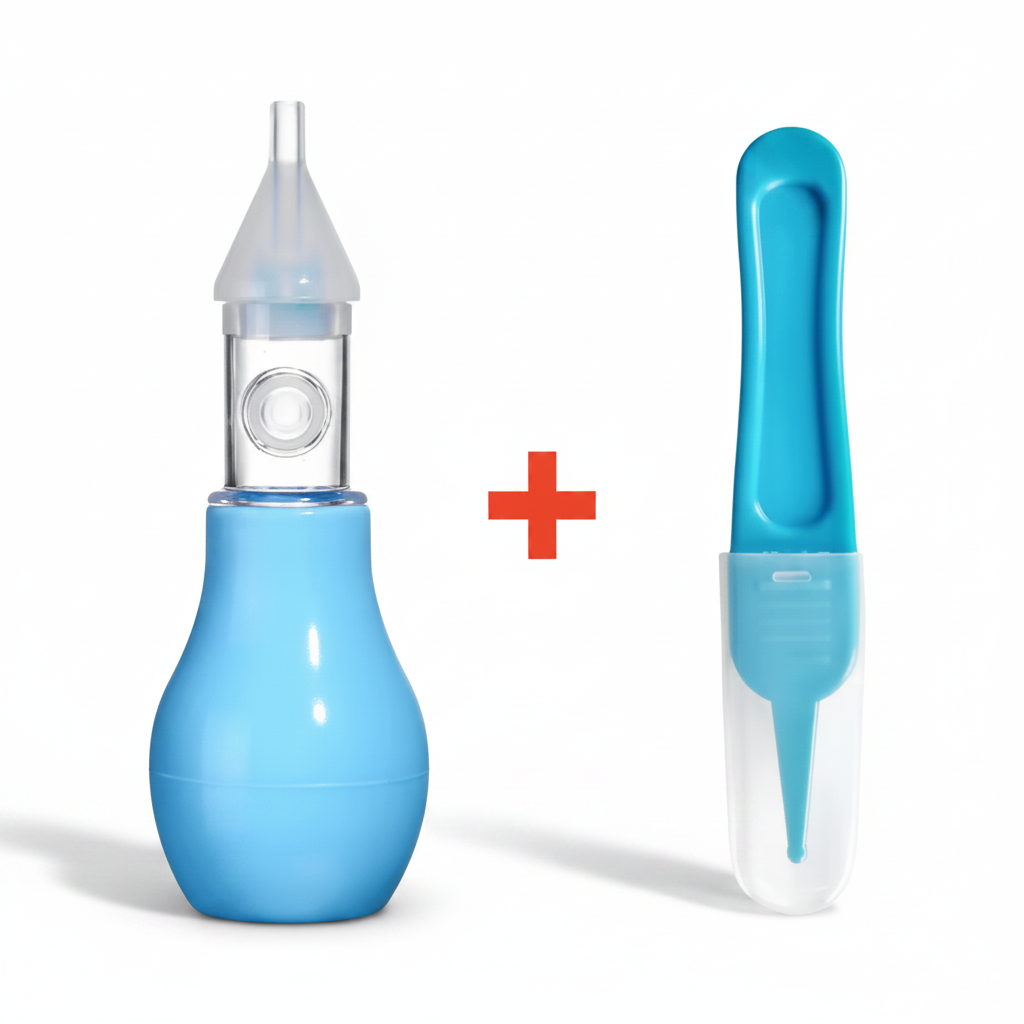 Mouche Bébé Silicone 100% BPA Free Réutilisable Anti-Refoulement – TrioNest™