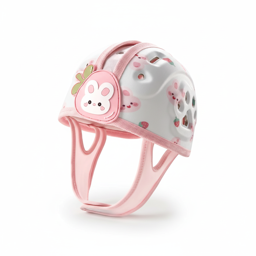 Baby-Sturzschutzhelm — 360° Schutz & Verstellbar | TrioNest™