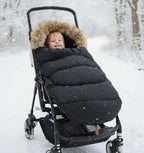 Chancelière Doudoune Bébé 0-3 Ans – Coton & Flanelle, Multi-Usages, Waterproof, Face Amovible | TrioNest™ mon adorable bebe
