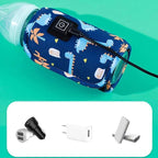 Chauffe Biberon Nomade Portable USB | TrioNest™ – 3 Niveaux de Température, Polyvalent, 3 Coloris mon adorable bebe