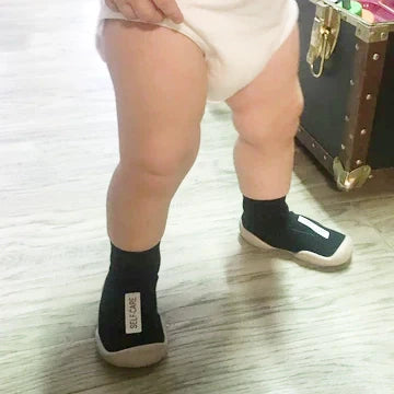 Chaussure Bébé Semelle Souple 0-24 Mois – TPE Antidérapante, Respirante, Sensation Pieds Nus | FlexiSole by TrioNest™ Mon Adorable Bébé