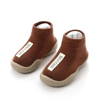 Chaussure Bébé Semelle Souple 0-24 Mois – TPE Antidérapante, Respirante, Sensation Pieds Nus | FlexiSole by TrioNest™ Mon Adorable Bébé