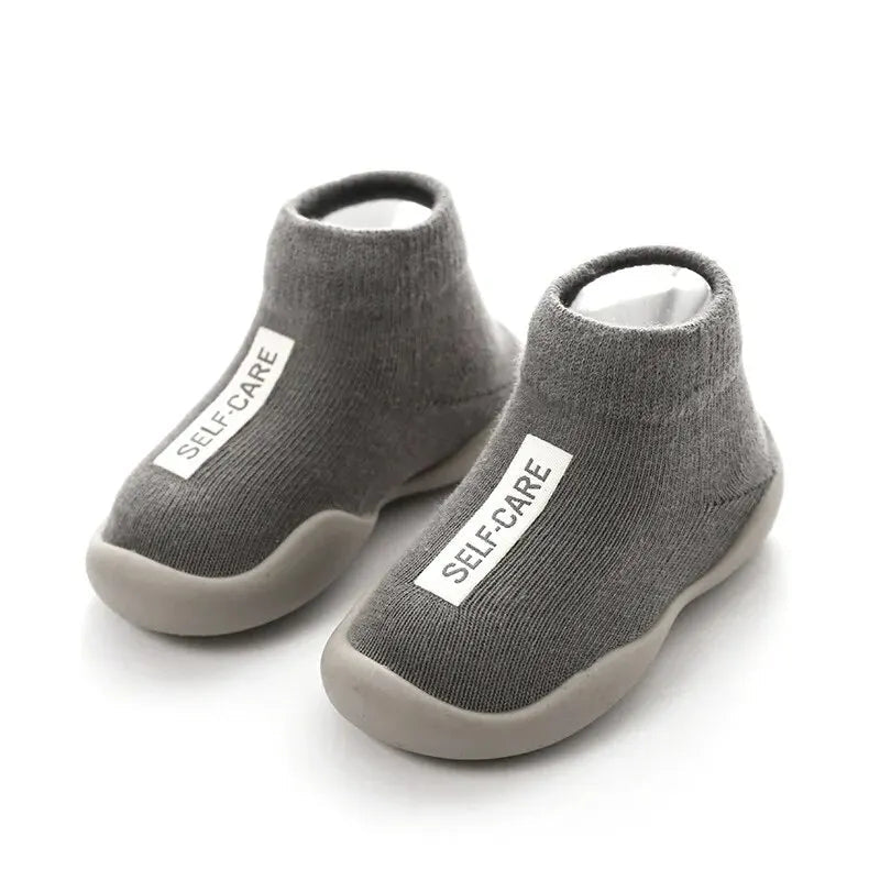 Chaussure Bébé Semelle Souple 0-24 Mois – TPE Antidérapante, Respirante, Sensation Pieds Nus | FlexiSole by TrioNest™ Mon Adorable Bébé
