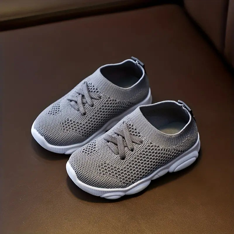Chaussure Bébé Antidérapante 12 Mois-3,5 Ans – Maille Respirante, Semelle Caoutchouc, Toutes Saisons | GripStep by TrioNest™ Mon Adorable Bébé
