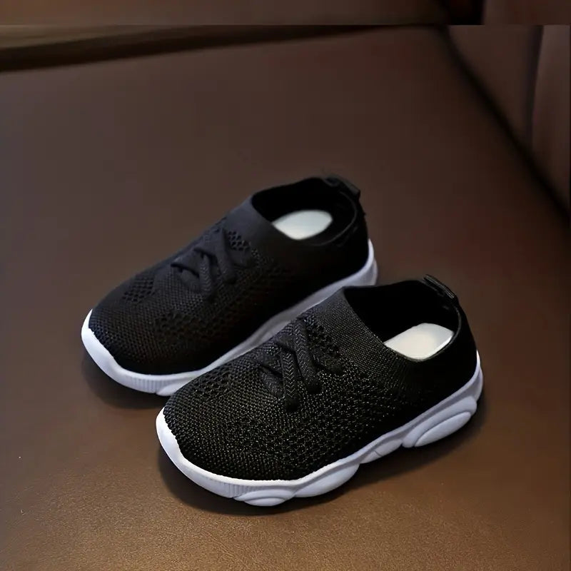 Chaussure Bébé Antidérapante 12 Mois-3,5 Ans – Maille Respirante, Semelle Caoutchouc, Toutes Saisons | GripStep by TrioNest™ Mon Adorable Bébé