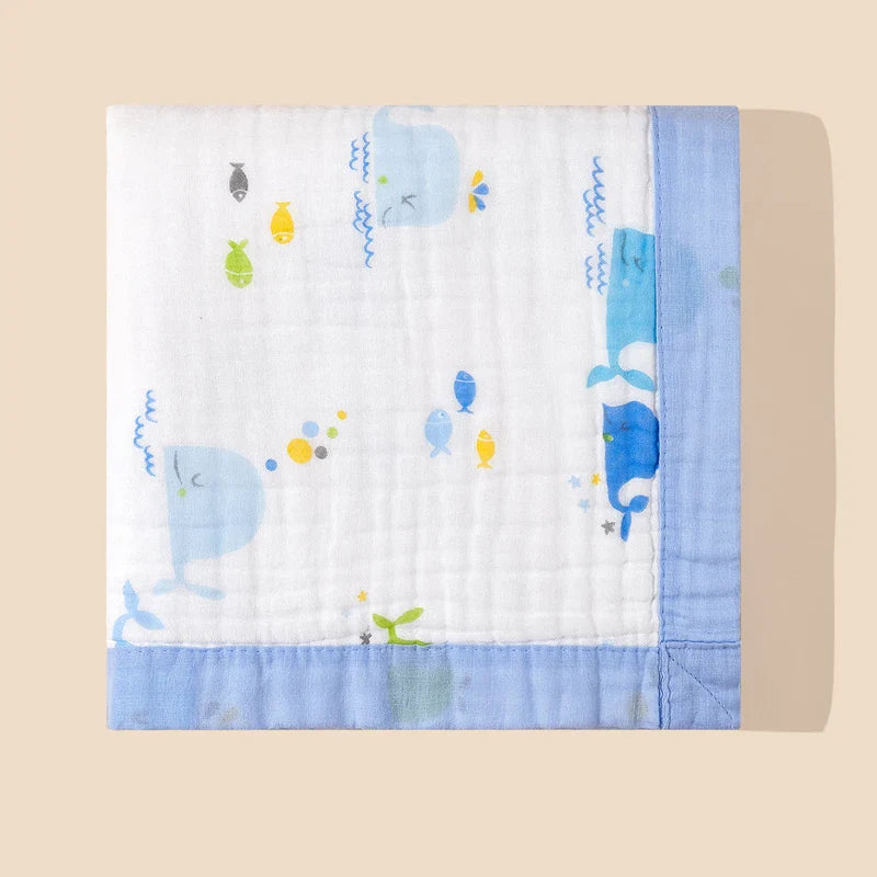 Couverture Bébé À Motifs Adorables – Douce, Légère, 5 Motifs, Unisexe, Cadeau Naissance | DreamPrint by TrioNest™