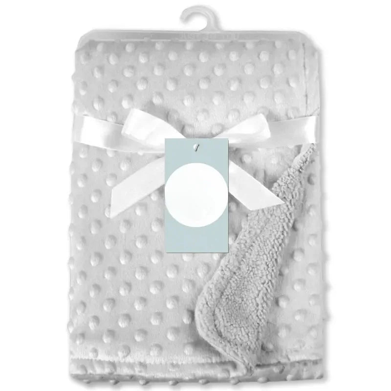 Couverture Bébé Ultra-Douce – Tissu Respirant, Thermorégulation, 5 Coloris, Unisexe, Cadeau Naissance | VelvetCloud by TrioNest™