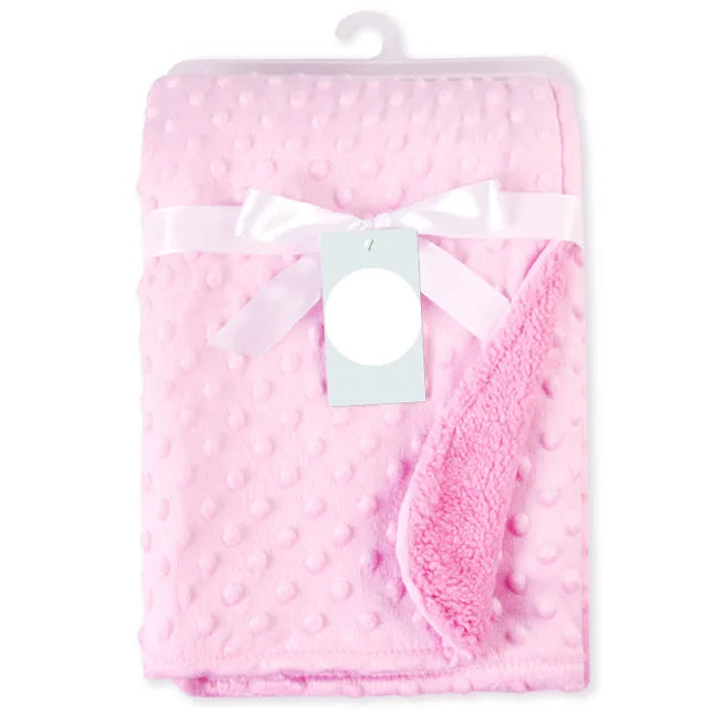 Couverture Bébé Ultra-Douce – Tissu Respirant, Thermorégulation, 5 Coloris, Unisexe, Cadeau Naissance | VelvetCloud by TrioNest™