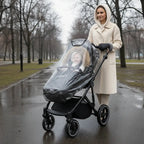 Chancelière Universelle Poussette Bébé 0-3 Ans – Cocon Chaud Hypoallergénique, Installation 30 Sec | TrioNest™ Mon Adorable Bébé