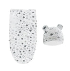 Gigoteuse Bébé avec Bonnet BonnetDream — Coton Doux Respirant, 5 Motifs, Design Ajustable | TrioNest™