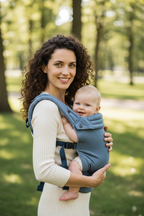 Babytrage Tragetuch Multi-Position – Vorne, Hinten & Blick zum Tragenden | TrioNest™
