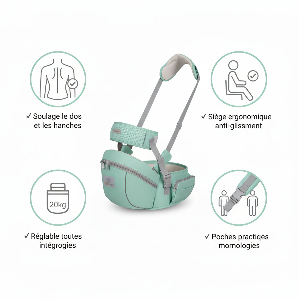 Babytrage mit Polster | FirmFit