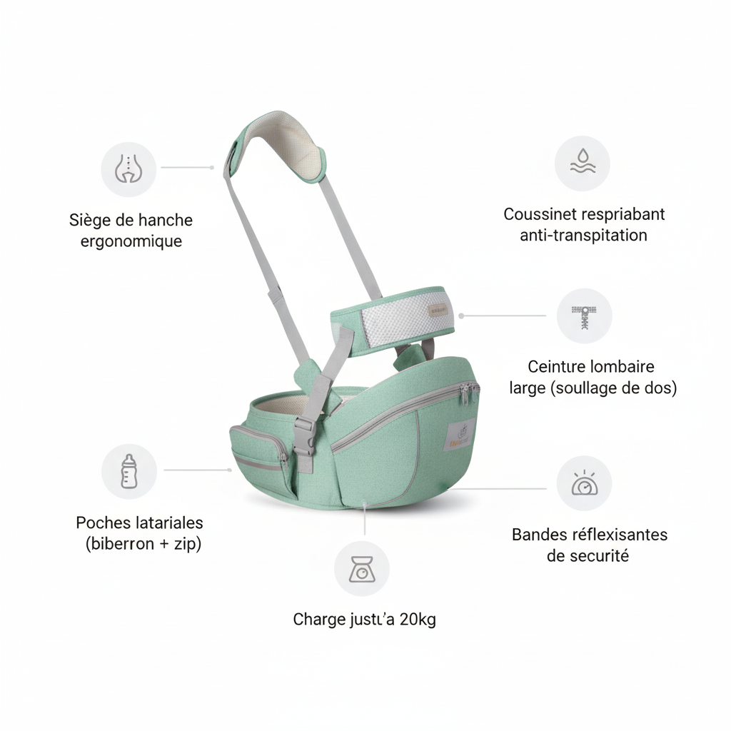 Babytrage mit Polster | FirmFit