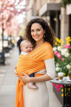 Breathable Newborn Baby Wrap Carrier | TrioNest™ – 100% Cotton, Ergonomic, 0-36 Months, 5 Colors