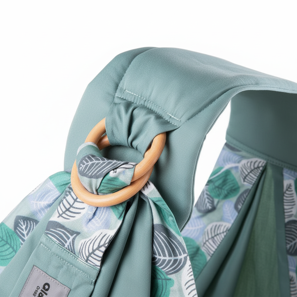 Porte-Bébé Écharpe Enveloppante Multifonction | TrioNest™ – Portage, Allaitement & Protection, 0-36 Mois