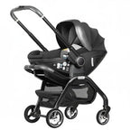 TrioNest™ Poussette 4-en-1 Bidirectionnelle | Nacelle + Siège Auto ECE | Dès la Naissance TrioNest™ Poussette 3 en 1
