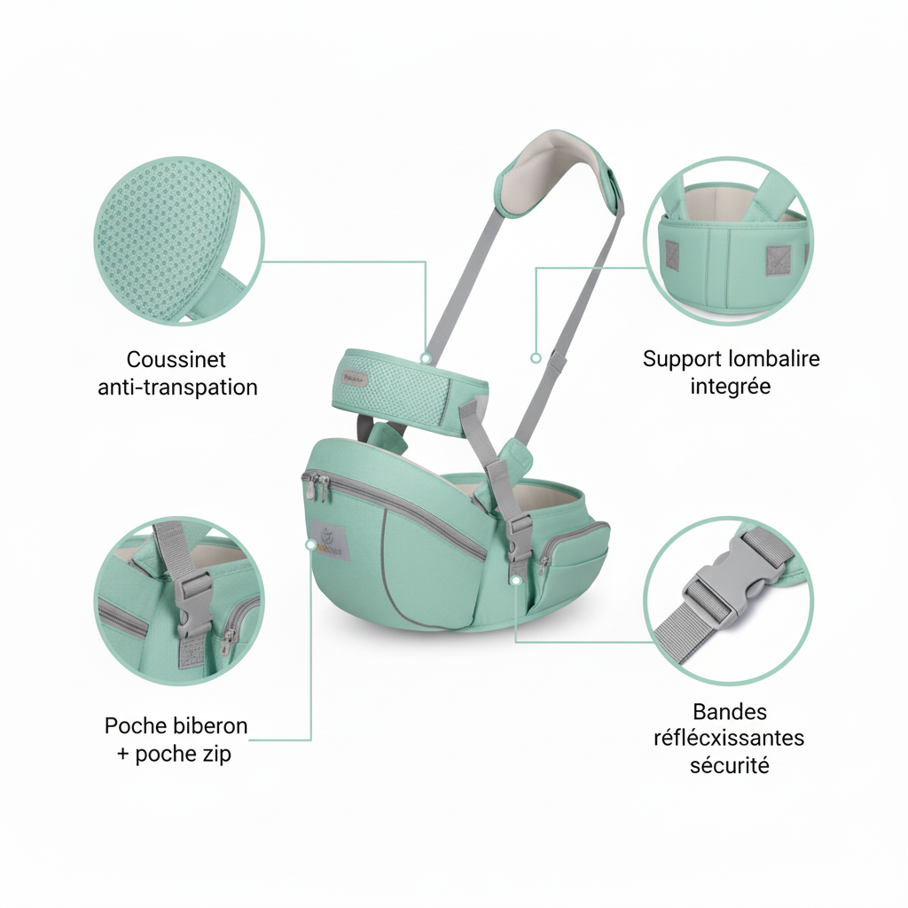Babytrage mit Polster | FirmFit