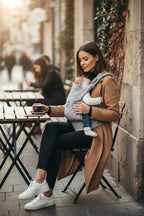 Porte-Bébé Ourson Physiologique - Soutien Lombaire & Tissu Respirant - Design Ergonomique & Doux | TrioNest TrioNest™ Poussette 3 en 1