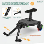 TrioNest™ Planche de Poussette 2-en-1 | Debout & Assis | 25 kg | Compatible 95% Poussettes TrioNest