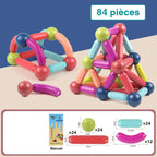 Pack Créativité MAGNETICBUILD + Piste Puzzle + Sapin Montessori – TrioNest™