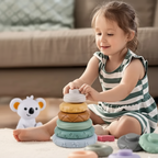 Montessori-Silikon-Sensorik-Bauspielzeug | SilicBuild