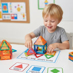 Jeux de Construction Magnétique – 24 ou 41 Pièces, Non Toxique, Dès 3 Ans | TrioNest™