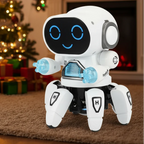 Robot Dansant LED Musical Télécommande 6 Pattes Enfant 3-12 Ans GROOVEBOT – TrioNest™