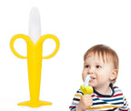 Anneau de Dentition en Forme de Banane – Silicone Médical Sans BPA, Massage Gencives | TrioNest™ mon adorable bebe