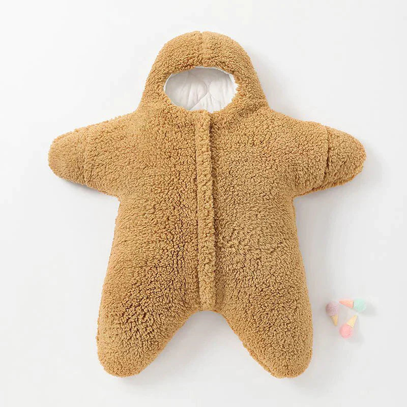 Gigoteuse Bébé Étoile de Mer StarFish — Douce et Respirante, Normes EU, 6 Couleurs, 0-6 Mois | TrioNest™