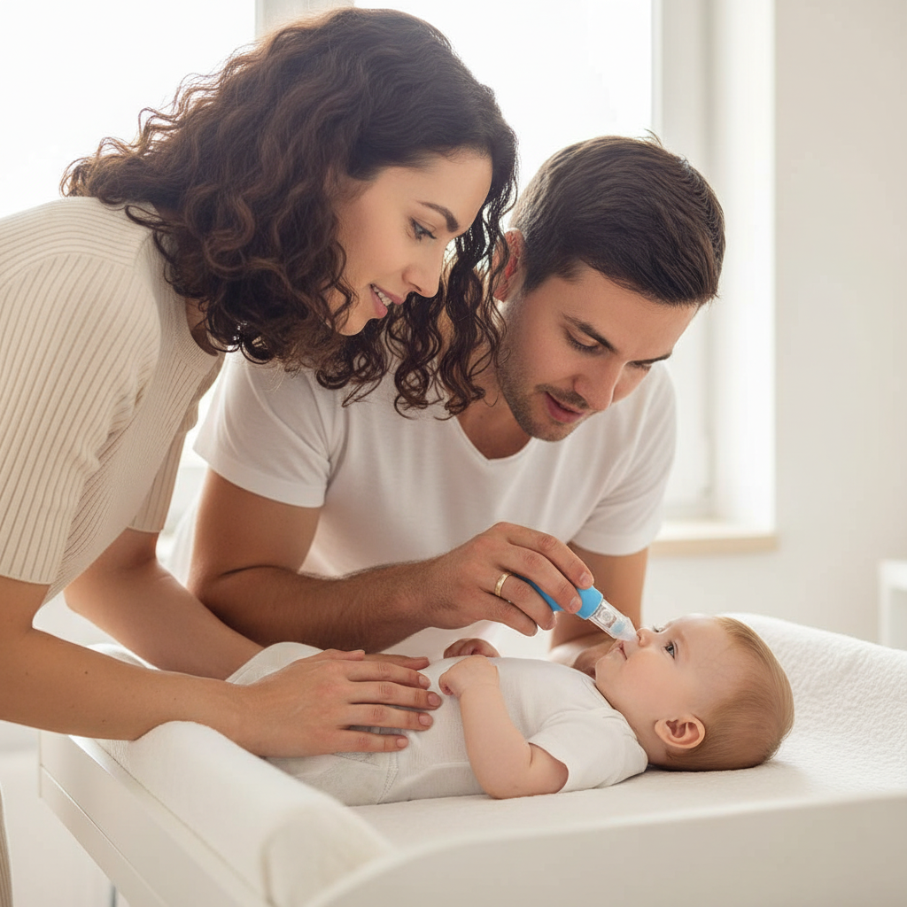 Mouche Bébé Silicone 100% BPA Free Réutilisable Anti-Refoulement – TrioNest™