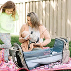 Sac à Langer Bébé NestBag 4 en 1 – Lit Pliant, Table à Langer, Poche Isotherme, Imperméable | TrioNest™