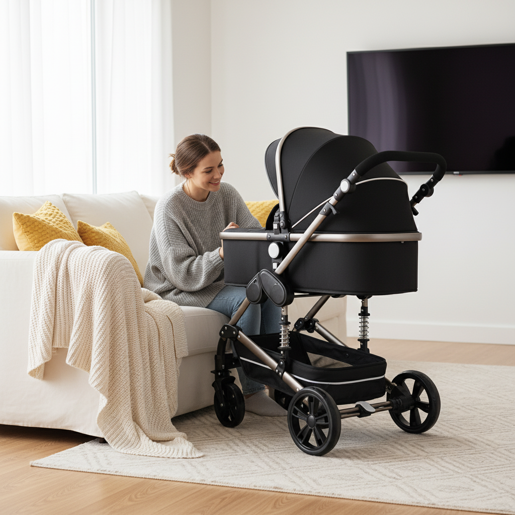 Poussette  3-en-1 TrioNest™ PRESTIGE  Confort et Style de vie Aliexpress