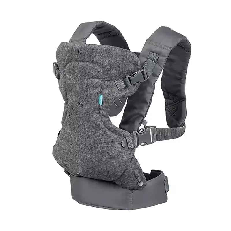 Porte-Bébé Ergonomique 4 en 1 — Écharpe, Kangourou, Dos & Tabouret de Hanche TrioNest™ Poussette 3 en 1