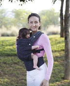 Porte-Bébé Ergonomique 4 en 1 — Écharpe, Kangourou, Dos & Tabouret de Hanche TrioNest™ Poussette 3 en 1