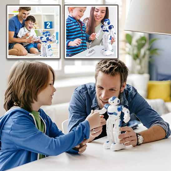 Interaktiver Spielzeugroboter Gestensteuerung Tanzen Singen Patrouillenmodus FLEXBOT – TrioNest™