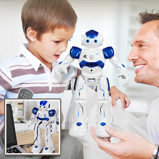 Interaktiver Spielzeugroboter Gestensteuerung Tanzen Singen Patrouillenmodus FLEXBOT – TrioNest™