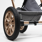 Poussette 3-en-1 Pack Naissance Complet – Nacelle, Siège Auto Groupe 0+, Siège Réversible, Design Urbain, 0-3 Ans | TrioNest™ URBANIA
