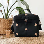 Sac à Langer Bébé Portable Anti-Taches | TrioNest™ – Crochets Poussette, Compartiment Biberons, 2 Coloris